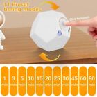 Cube Timer 450mAh Rechargeable Mini Time Management Cube Dodecagon Time Ball