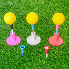 60X 83mm Golf Tees Multi Color Plastic With Rubber Cushion Top Quality Golf Tees