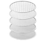 6PCS Soil Sieve Set Detachable Dirt Sifter Set With Shovel Meshes Riddle Sieve
