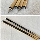 57'' WOODEN POOL SNOOKER BILLIARD CUE SET Two-Piece Table Cues Sticks Free Bag