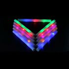 50PCS LED Foam Sticks RGB Thunder Wand Glow Sticks Flashing Light Rave Party AUS