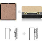 100Sets Sawtooth Picture Frame Hangers Oil Hanging Wall Hooks + Screws Black AU