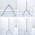 Triangle coat and hat rack indoor drying stand simple foldable household hanger