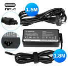 2pcs 65W USB-C Type-C Adapter Laptop Charger For Lenovo ThinkPad Acer Dell HP AU