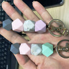 1/2x Silicone Beads Neck Strap Lanyard ID Card Badge Keyring Key Holder Necklace