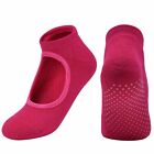 2Pairs Yoga Socks Non Slip Pilates Massage Ballet Socks Grip Exercise Cotton Gym