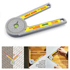 Angle Finder Goniometer Ruler Miter Drawing Measuring Level Saw Protractor Tools