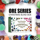 2024 Christmas Advent Calendar Xmas Blind Box Rock Ore Mineral Fossil Stone Kit