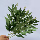 5pcs Large Artificial Flower Willow Leaves Bouquet Plant Branch Decor DIY Party