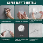 6/10/12mm Punch-Free Self Adhesive Screw Sticker Wall Hanging Hook Nail Holder