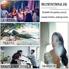 100PCS 3ml Plastic Perfume Bottle Atomizer Pump Spray Comestic Container Clear