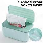 Tissue Box Wet Wipes Dispenser Paper Storage Case With Lid Dustproof Home Office