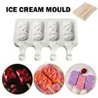 4PCS 4 Cavity Mold Silicone Cake Baking Mould DIY Ice Cream Lolly Molud Tools AU