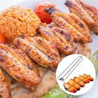 Chicken Wing BBQ Fork,Metal BBQ Grilling Fork,Chicken Wing Grilling Rails