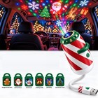 Merry Ride Christmas Car Projector Light,Jingle Ride/Jolly Cast Projector