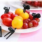 36 Pcs Mini Kids Animal Food Fruit Picks Forks Lunch Box Accessory Decor Tool AU