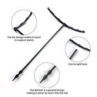 Half Round Garden Plant Vegetable Flower Support Stakes Sturdy Support Ring Cage