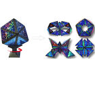Magnet Pyramid Glow Transforms Glowing Design Fidget Sensory Toy Spinner