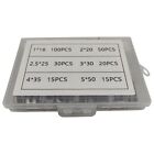 230PCS 304 Stainless Steel Cotter Pin Assortment Set Split Pin Value Kit NEW AU