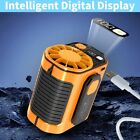 Portable Belt Fan Cooling Outdoor Personal Waist Clip Fans USB Electric Cooler