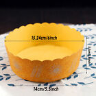 100PCS  High Temperature Kraft Paper Bread Cupcake Holder Resistant Paper Cup