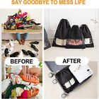 Portable Shoes Bag Travel Storage Pouch Drawstring Bag Non-woven Shoe Bag