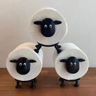 Sheep Toilet Roll Holder Stackable Home Bathroom Vanity Night Stand Rack