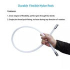 Chimney Sweep Kit Flexible Rod Flue Brush Fireplace Duct Pipe Cleaning Tools