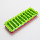 10 Mold Shape Grids Whisky Refrigerate Cocktail Strip Silicone Ice Cube Tray