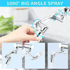 Extension Faucet Extender Rotate Robotic Universal 1080 Swivel Spray Arm Tap