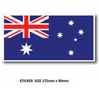 10PCS Australian Flag Car sticker bumper sticker, window sticker, 17.5cmx9cm Ac