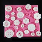 Chocolate Baking Fondant Mould Buttons Silicone Sugarcraft Mold Cake Decorating