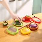 4PCS Reusable Fruit Storage Box Vegetable Storage Container for Fridge Portable