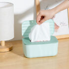 Tissue Box Wet Wipes Dispenser Paper Storage Case With Lid Dustproof Home Office