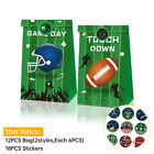 Football Touchdown Sports Game Party Candy Gift Kraft Paper Bags Birthday Gift