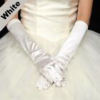 Ladies Long Satin Gloves Opera Costume Bridal Party Prom Wedding Womens Classic