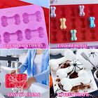 Reusable Silicone Dog Bone Cake Chocolate Mold Cookie Baking Ice Mould DIY Tool