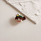 Simple Cartoon Girl Hairpin Cute Styling Hair Accessories for Kids Fashion Gift