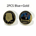 Assassination Attempt Trump Coins 2024 FIGHT Collectibles Gold Plated Medal
