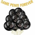 YAY SAME PENIS FOREVER Latex Balloon Banner Hen Party Wedding Celebration Decor