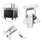 4 X Stainless Steel Clasp Case Clip Loop Suitcase Box Trunk Latch Lock Guitar AU