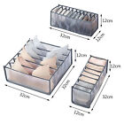 3pcs Drawer Divider Closet Underwear Socks Bra Organizer Container Storage Box