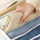 7 Grids Clothes Storage Bag Jeans Pants Drawer Organizer Divider Boxes Foldable