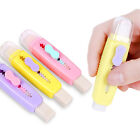 24PCS For Kids Drawing Push Pull Eraser Pencil Eraser Studnet Eraser Soft Brush