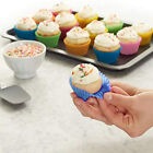 20x Round Cup Cake Silicone Baking Mould Cupcake Case DIY Bake Mold Muffin AU