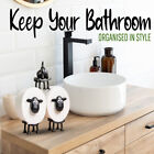 Sheep Toilet Roll Holder Stackable Home Bathroom Vanity Night Stand Rack