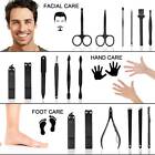 16PCS Manicure Pedicure Set Stainless Nail Trimming Kit Clipper Finger Care Tool