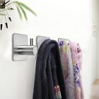 5pcs Adhesive Hooks Stainless Steel Hooks for Home Office and Outdoor Hanging AU