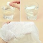 100PCS Disposable Cotton Compressed Washcloth Face Towel Wet Wipe travel AU