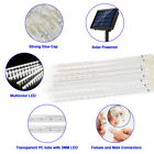 LED Solar Lights Meteor Shower Rain Christmas Tree String Lights Garden Outdoor